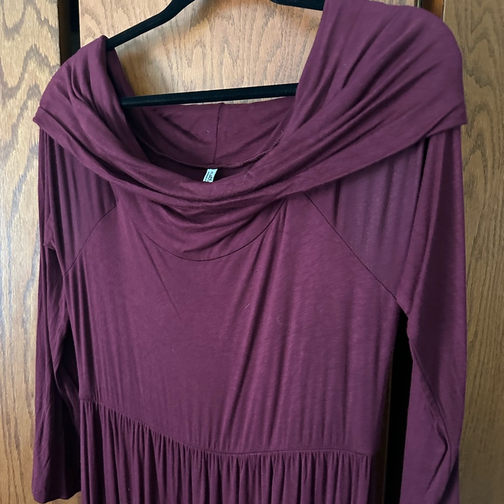 Mother Bee off the shoulder maternity dress